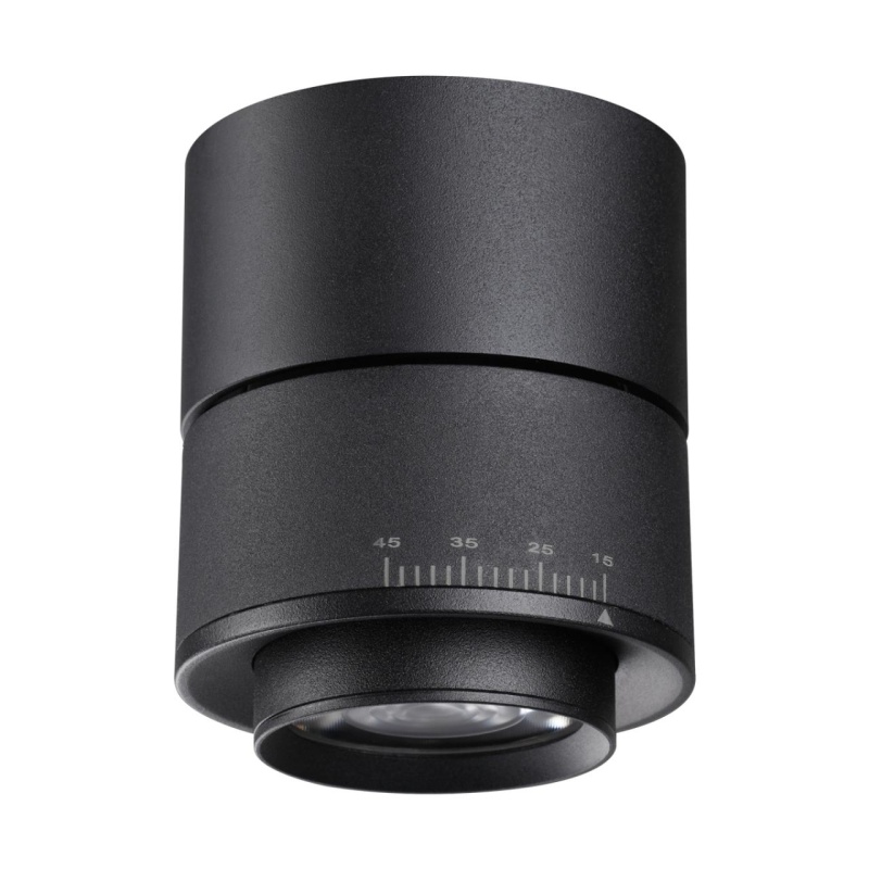 358946 OVER NT22 362 черный Светильник накладной светодиодный IP20 LED 4000К 18W 220V EDDY
