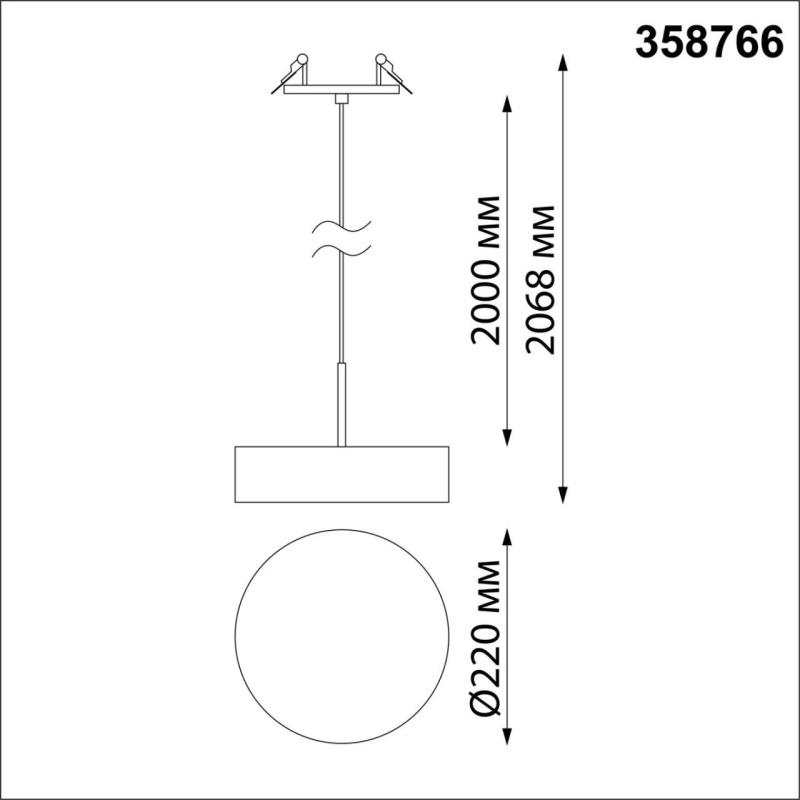 358766 NT Светильник LED 30Вт 4000К 100-265В IP20 SPOT