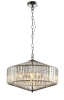 Подвесная люстра Crystal Lux FIESTA SP5 CHROME/TRANSPARENTE
