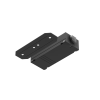 COLIBRI трековый прямой коннектор 220V чёрный, 100 шт/кор