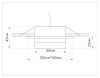 Встраиваемый светильник Ambrella Light TN52422