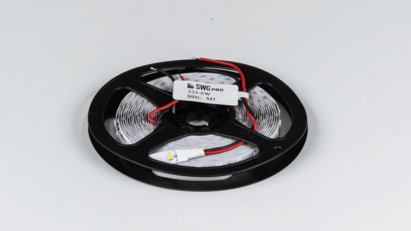 SWG PRO Светодиодная лента SWG PRO 2835, 84 LED/м, 8,6 Вт/м, 24В , IP20, Цвет: Теплый белый, SWG2P84-24-8.6-WW