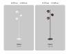 Торшер Ambrella Light TR8154