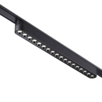 359078 SHINO NT23 179 черный Трековый светильник для низковольтного шинопровода IP20 LED 18W 48V 4000K 1710Лм SMAL