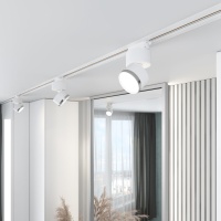 Светильник на шине Elektrostandard Impact белый матовый/серебро 10W 4200К (85514/01)