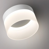 359445 OVER NT24 336 белый Светильник накладной светодиодный IP20 LED 18W 220-240V 4000K 1170Лм AURA