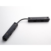 Коннектор Yeelight Pro S21 для магнитного трека, гибкий токопровоядщий, черный YLP072