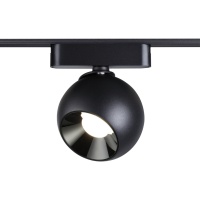 359100 SHINO NT23 191 черный Трековый светильник для низков. шинопровода IP20 LED 4000K 12W 48V 960Лм SMAL