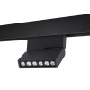 358628 SHINO NT21 065 черный Трековый низковольтный св-к диммируемый с ДУ, со сменой цв.температуры IP20 LED 3000~6500К 12W 48V FLUM