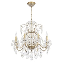 Подвесная люстра Crystal Lux ODELIS SP8 GOLD
