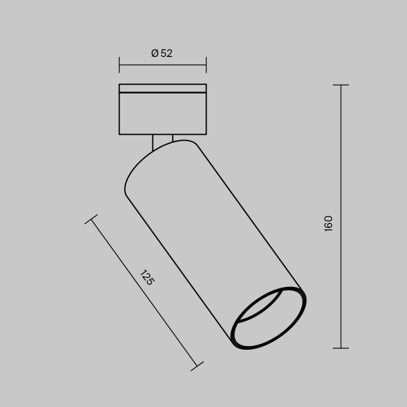 Спот Maytoni C055CL-L12B4K-W-B