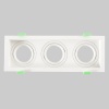 Встраиваемый светильник Crystal Lux CLT 068C3 WH