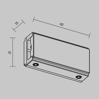 Коннектор Maytoni Technical TRA200IPC-11B
