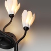 5090/5W MODERN ODL25 553 черный матовый/белый/фарфор Бра G4 LED 5*5W GARDI