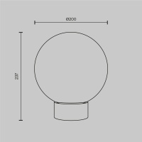 Настольный светильник Maytoni MOD321TL-01G3