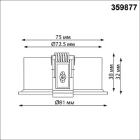 359877 NT Светильник 12Вт 3000/4000/6000К 100-265В IP20 WIR