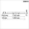 358819 NT Светильник LED 36Вт 4000К 220В IP20 SPOT