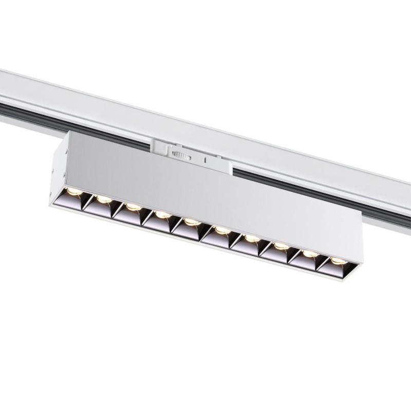 358862 PORT NT22 262 белый Светильник трехфазный трековый светодиодный IP20 LED 4000K 16W 220V ITER