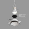 Встраиваемый светильник Denkirs DK2402-BK