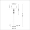 Торшер Odeon Light 4861/1FA