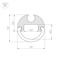 Профиль Arlight 036325