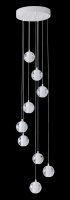 Каскадная люстра Crystal Lux GASPAR SP9 D300 WHITE