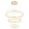Каскадная люстра Crystal Lux MUSIKA SP150W LED GOLD
