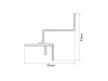 SWG PRO Профиль алюминиевый SWG , FGC-20-WH-2