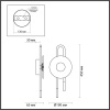 Бра Odeon Light 5407/6WL