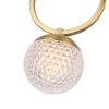 Подвесной светильник Crystal Lux CAROLINA SP1 V1 BRASS