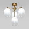 Накладная люстра Eurosvet 60161/4 латунь