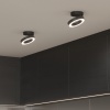 Накладной светильник Elektrostandard Spila черный 12W 4200К (25105/LED)