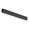 COLIBRI трековый светильник VEGAS черный, 20W, 4000K, 1800ЛМ, D410*25*40, 20 шт/кор