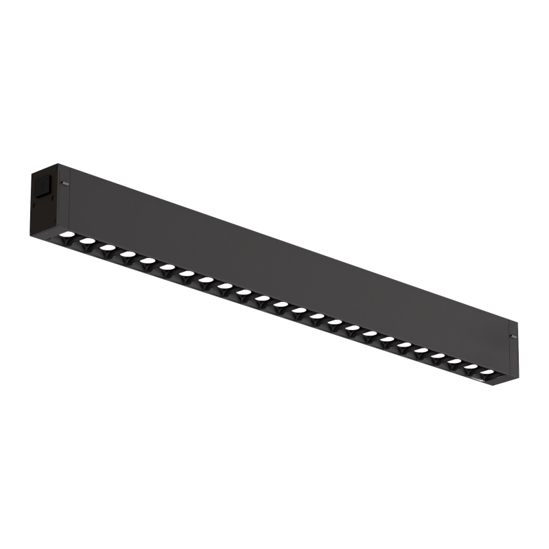COLIBRI трековый светильник VEGAS черный, 20W, 4000K, 1800ЛМ, D410*25*40, 20 шт/кор