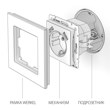 Розетка Werkel W1171508