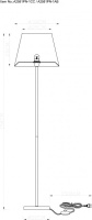 Торшер ARTE Lamp A2581PN-1CC