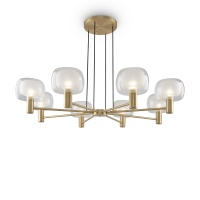 Люстра на штанге Maytoni MOD411PL-08G