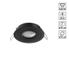 371018 NT Светильник GU10 50Вт 220-240В IP20 WIR