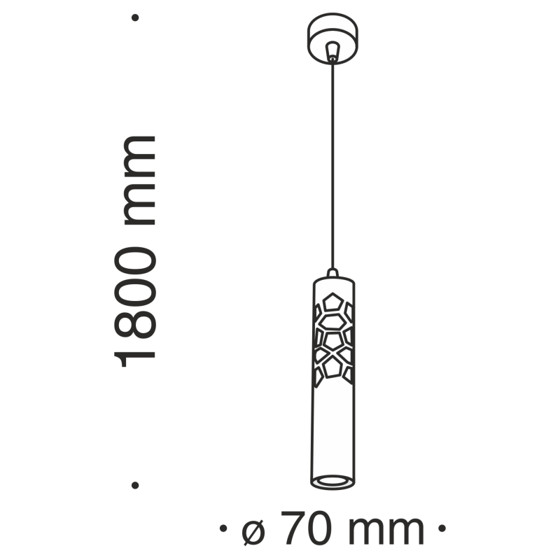 Подвесной светильник Maytoni P037PL-L11W4K