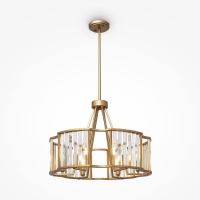 Люстра на штанге Maytoni MOD087PL-06G