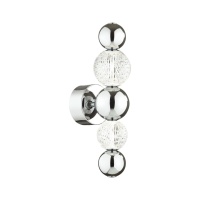 5007/7WL L-VISION ODL23 573 хром/прозрачный/металл/акрил Бра LED 7W 4000K 380Лм CRYSTAL