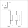 Бра Odeon Light 5415/2W