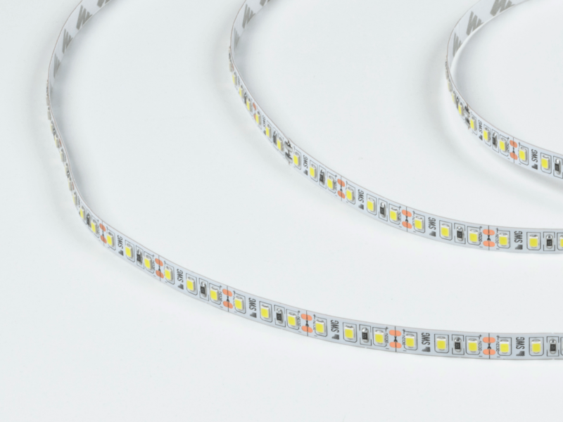 SWG Standard Светодиодная лента 2835, 120 LED/м, 9,6 Вт/м, 12В , IP20, 3M, Цвет: Холодный белый, SWG2120-12-9.6-W-M